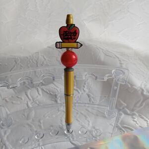 Teacher appreciation beaded pen